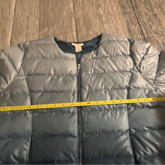 Used once after purchase women’s Sundance Ombre Blue Puffer Jacket XL - Picture 7 of 7